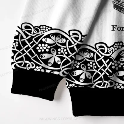 Pagewings Read Banned Books Gain Forbidden Knowledge Unisex Ugly Knit Sweatshirt