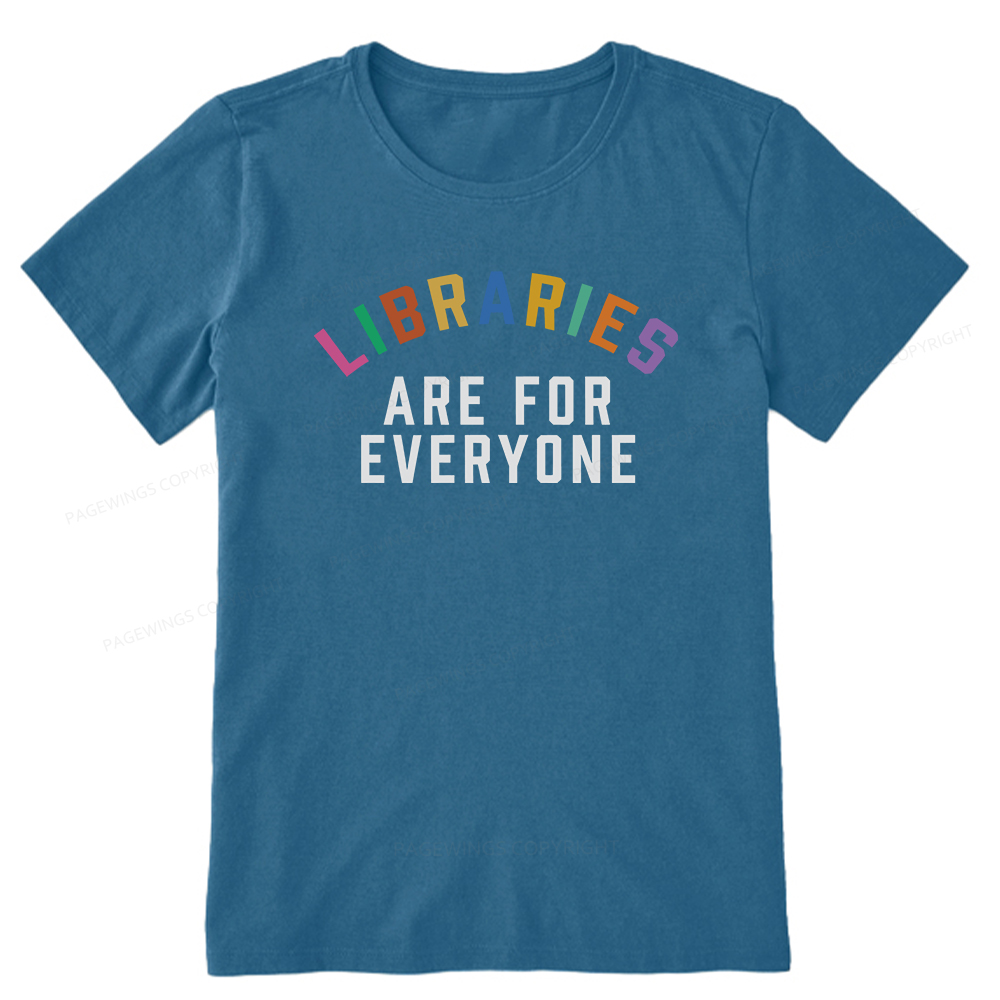 Pagewings Libraries Are For Everyone Unisex Classic T-shirt