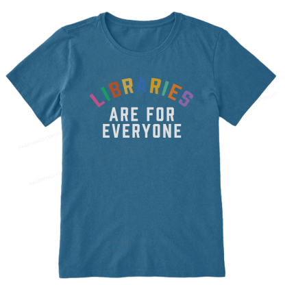 Pagewings Libraries Are For Everyone Unisex Classic T-shirt