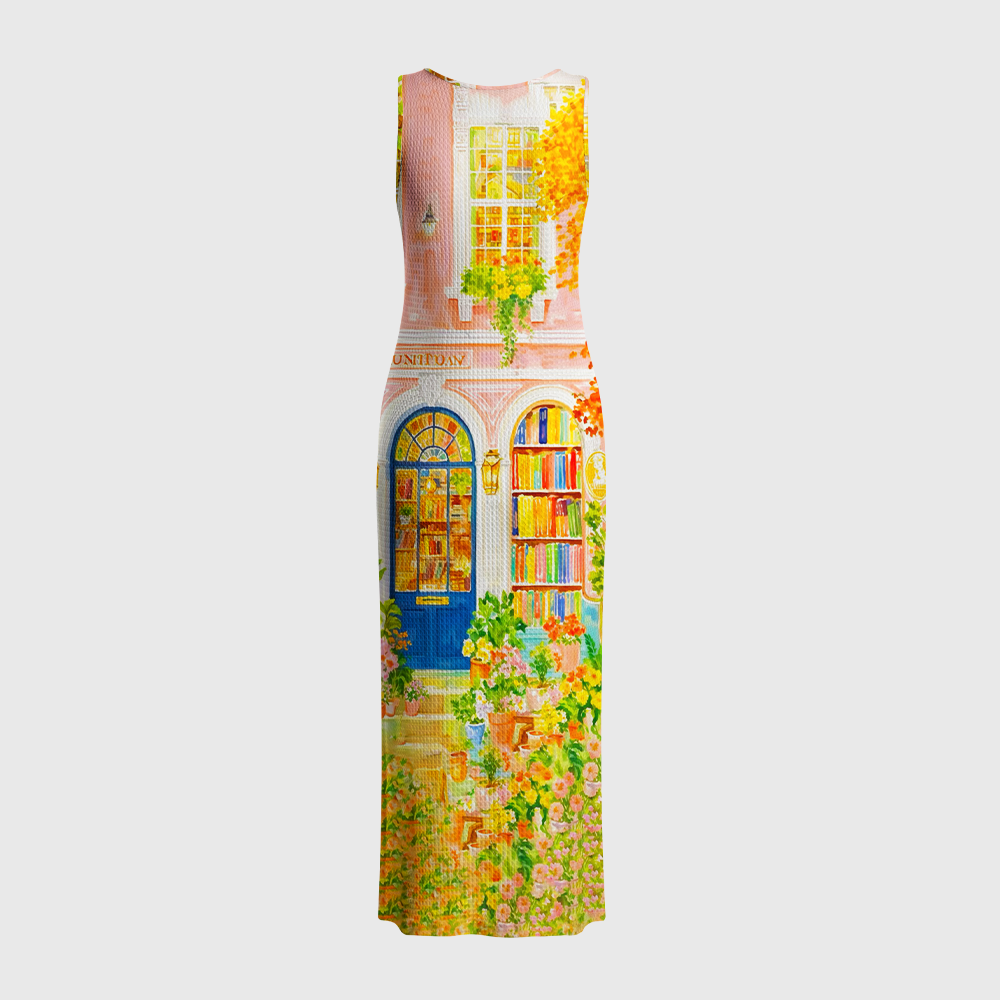 Pagewings Book Shop Crochet Maxi Dress