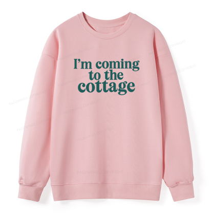 Pagewings I'm Coming To The Cottage Unisex Classic Sweatshirt