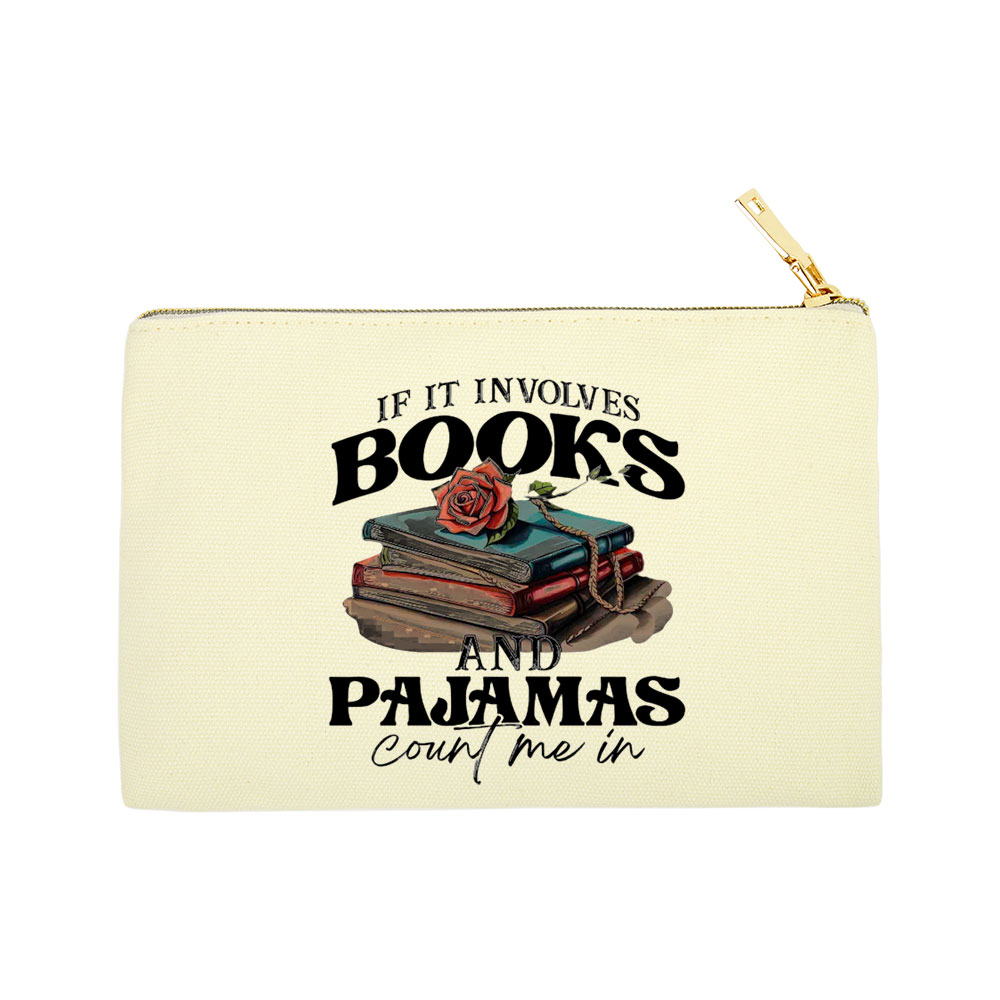 Pagewings Books And Pajamas Pouch