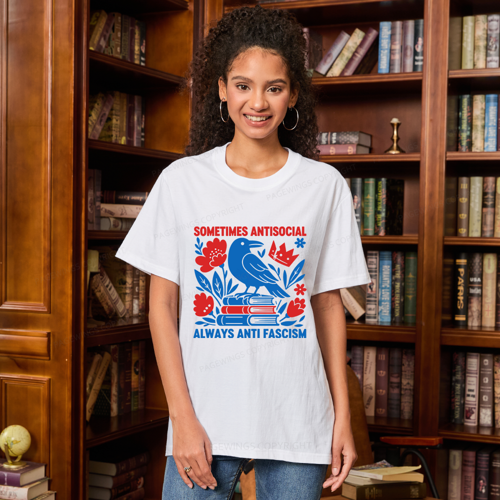 Pagewings Anti Fascism Unisex Classic T-shirt