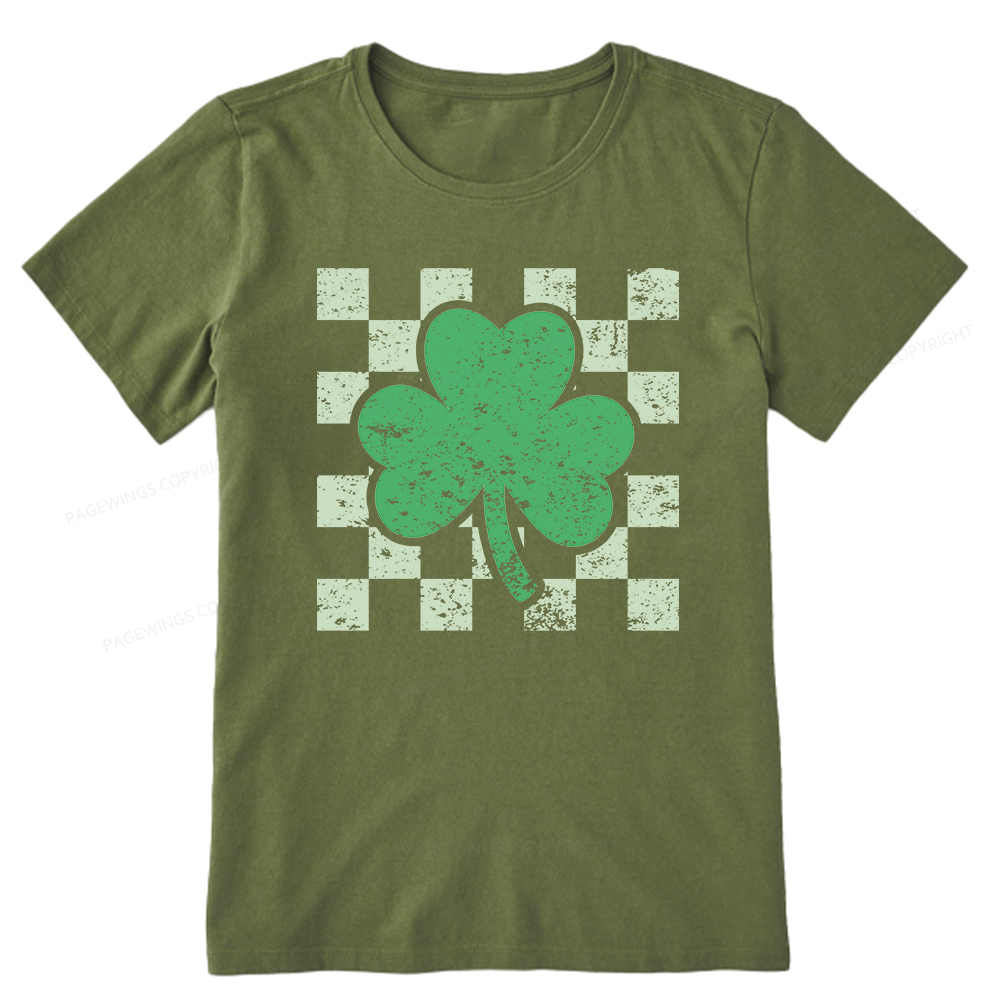 Pagewings St Patrick's Shirt, Shamrock Shirt Unisex Classic T-shirt