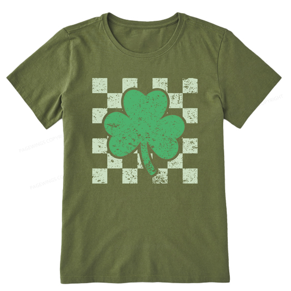 Pagewings St Patrick's Shirt, Shamrock Shirt Unisex Classic T-shirt