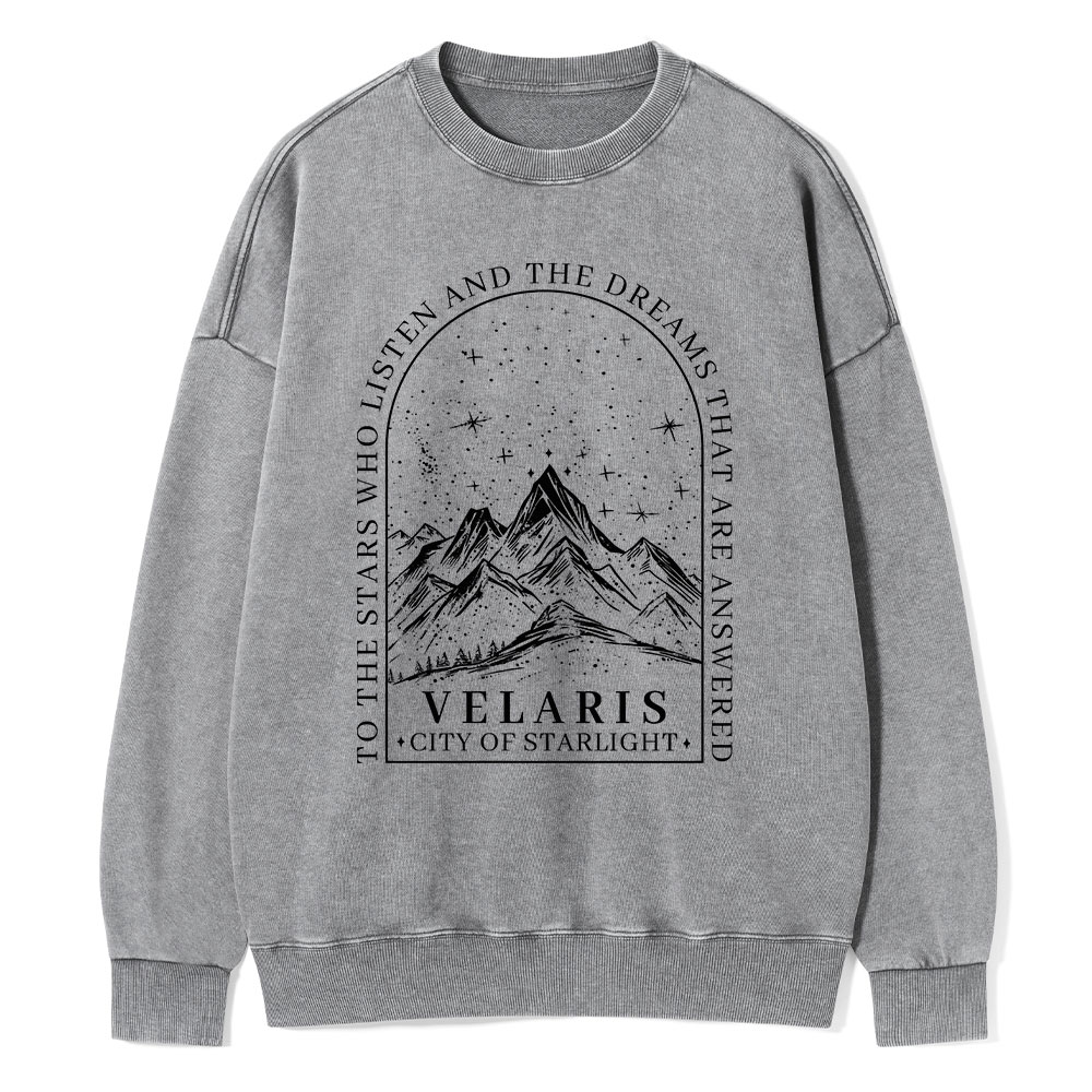 Pagewings Comfort Colors® SJM, Velaris Unisex Washed Sweatshirt