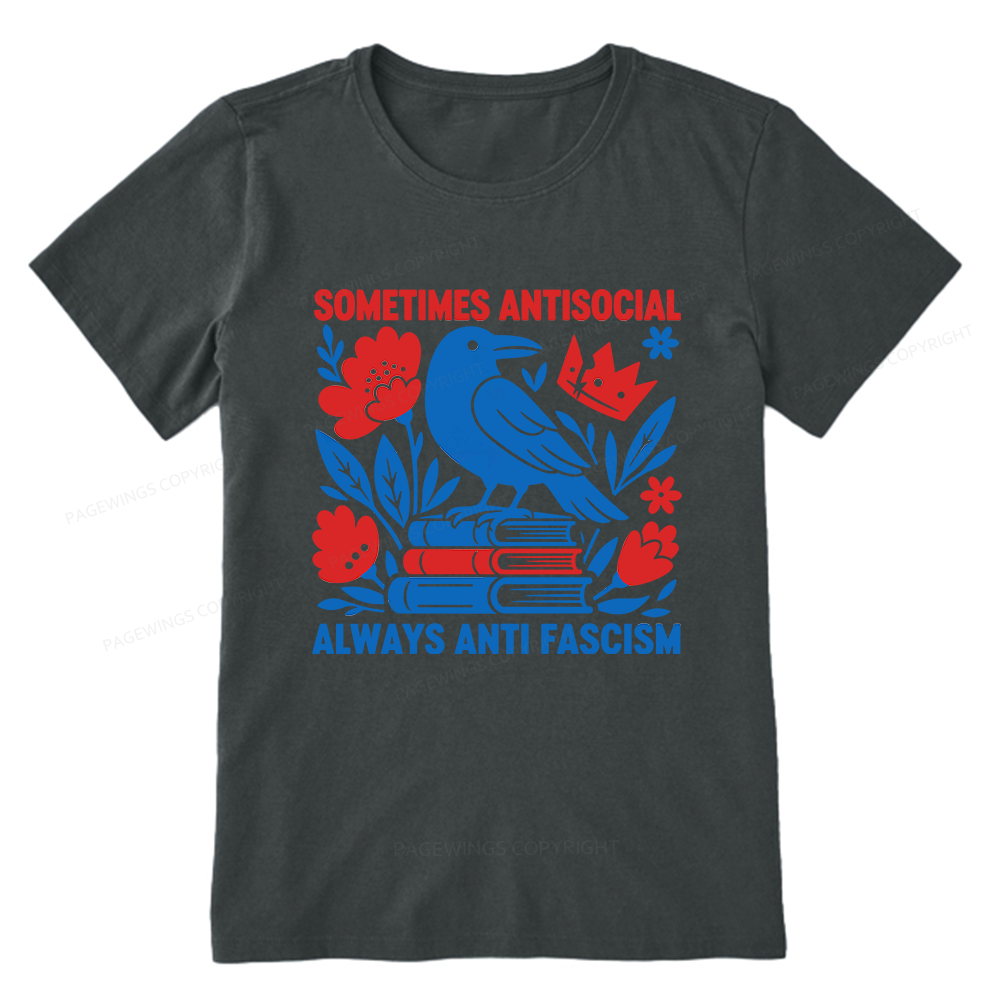Pagewings Anti Fascism Unisex Classic T-shirt