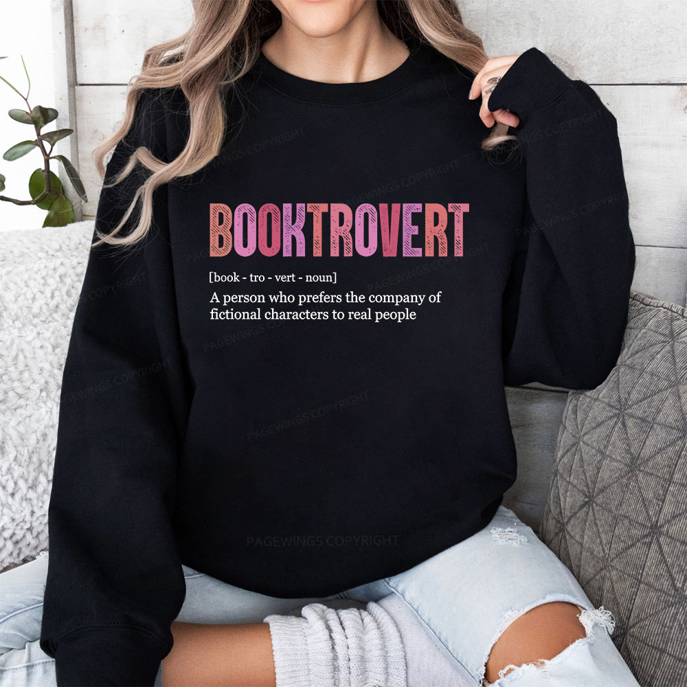 Pagewing Funny Book Lover Unisex Classic Sweatshirt