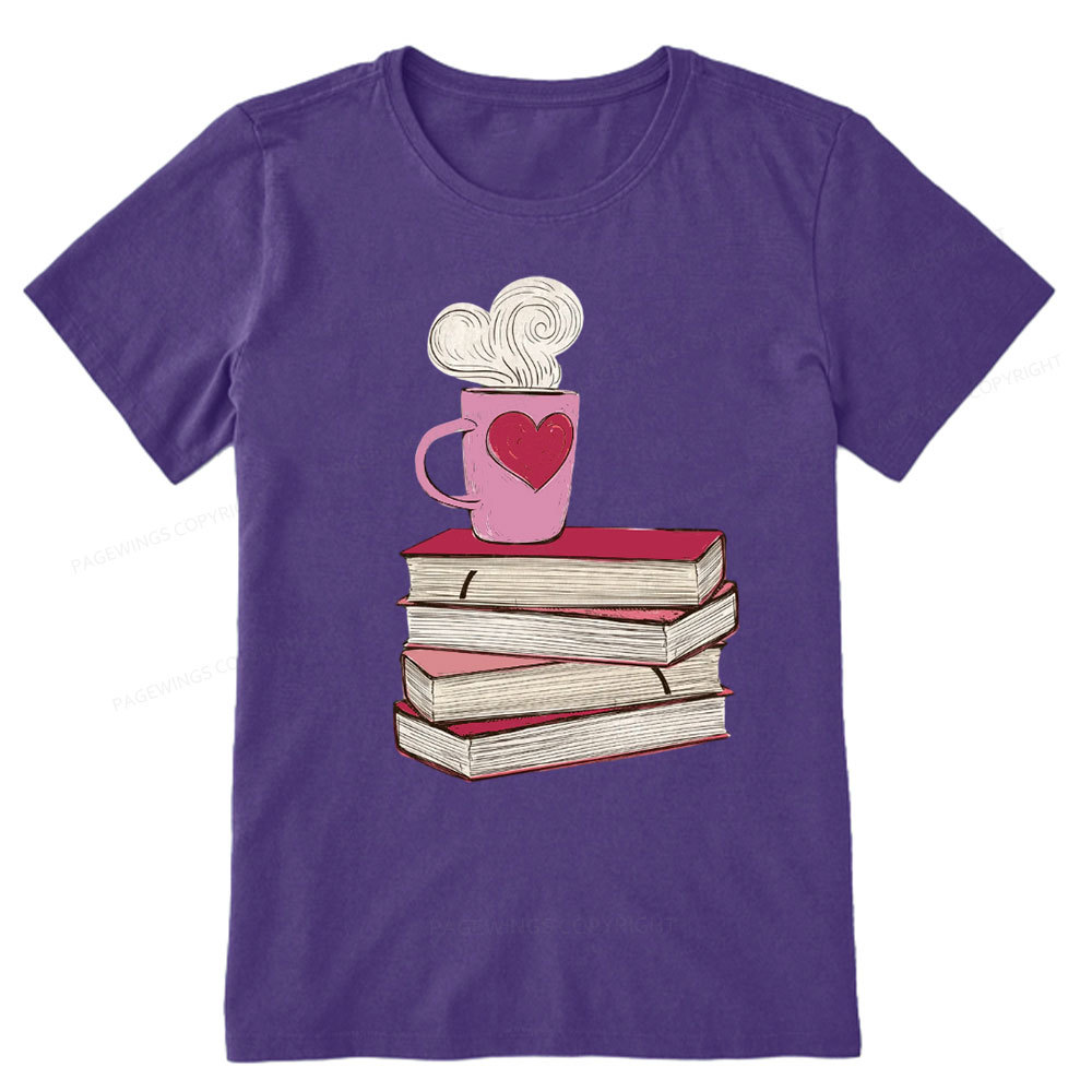 Pagewing Valentine's Day Gift for the Book Lover Unisex Classic T-shirt