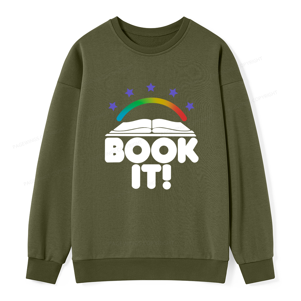 Pagewings Book It  Unisex Classic Sweatshirt