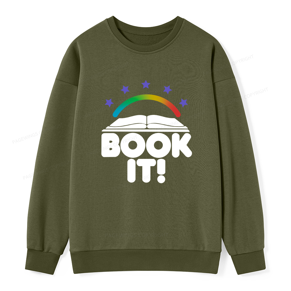 Pagewings Book It  Unisex Classic Sweatshirt