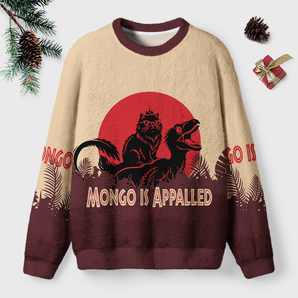Pagewings Mongo Is Appalled Unisex Ugly Light Knit Sweatshirt