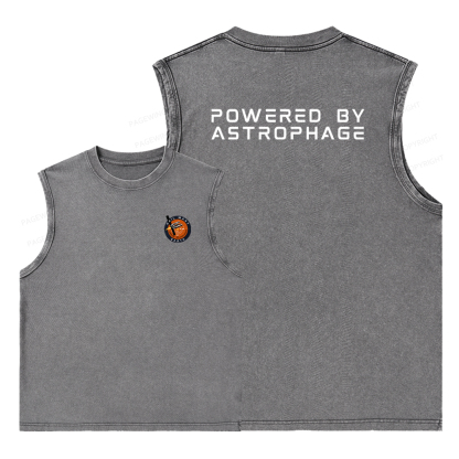 Pagewings Powered By Astrophage Washed Tank Top