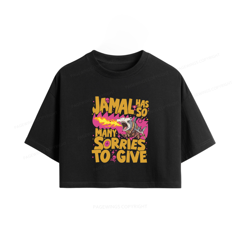 Pagewings Sci Fi Books Lover Women Crop Tops