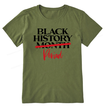 Pagewings Black History Month Period Unisex Classic T-shirt
