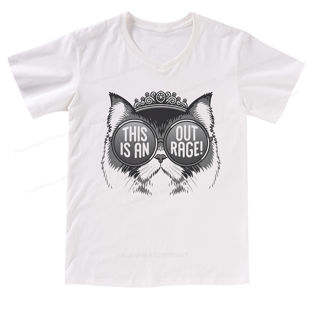Pagewings Sci Fi Bookish V-neck T-shirt