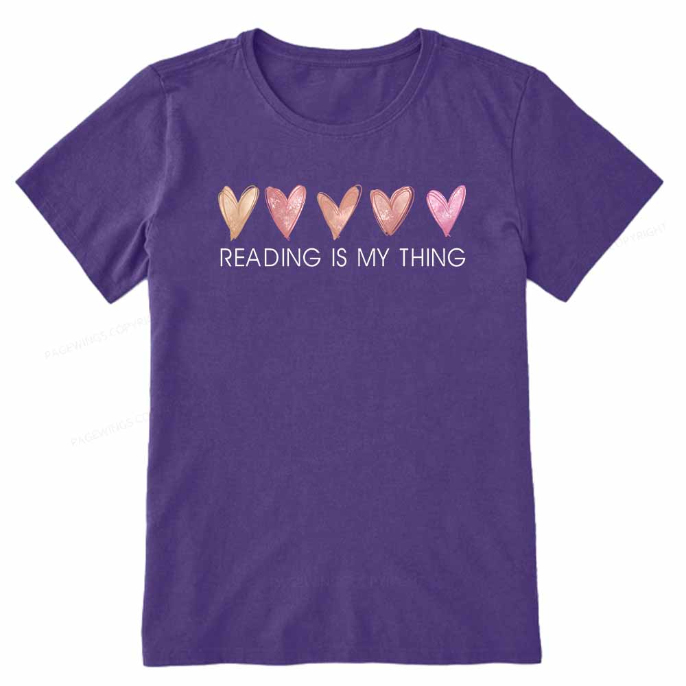 Pagewings Reading is My Thingl Unisex Classic T-shirt