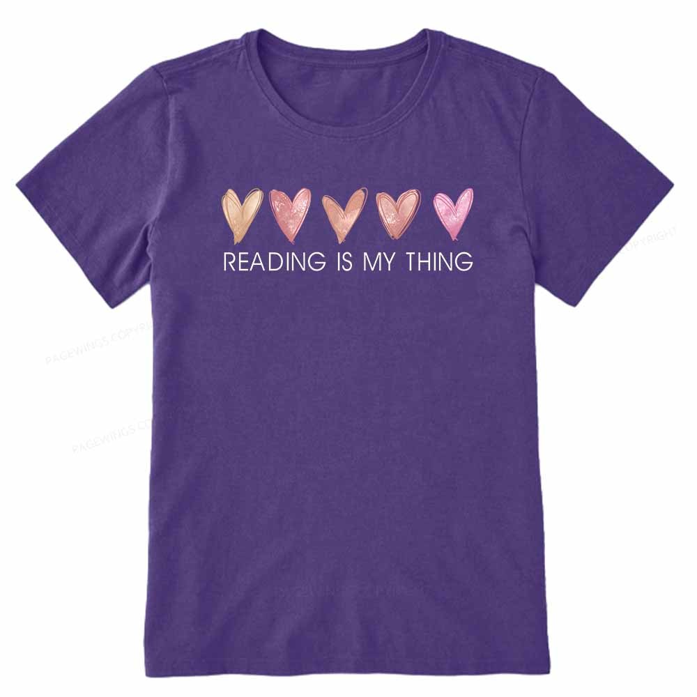 Pagewings Reading is My Thingl Unisex Classic T-shirt