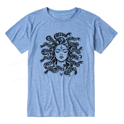 Pagewings Greek Mythology Unisex Heather T-Shirt