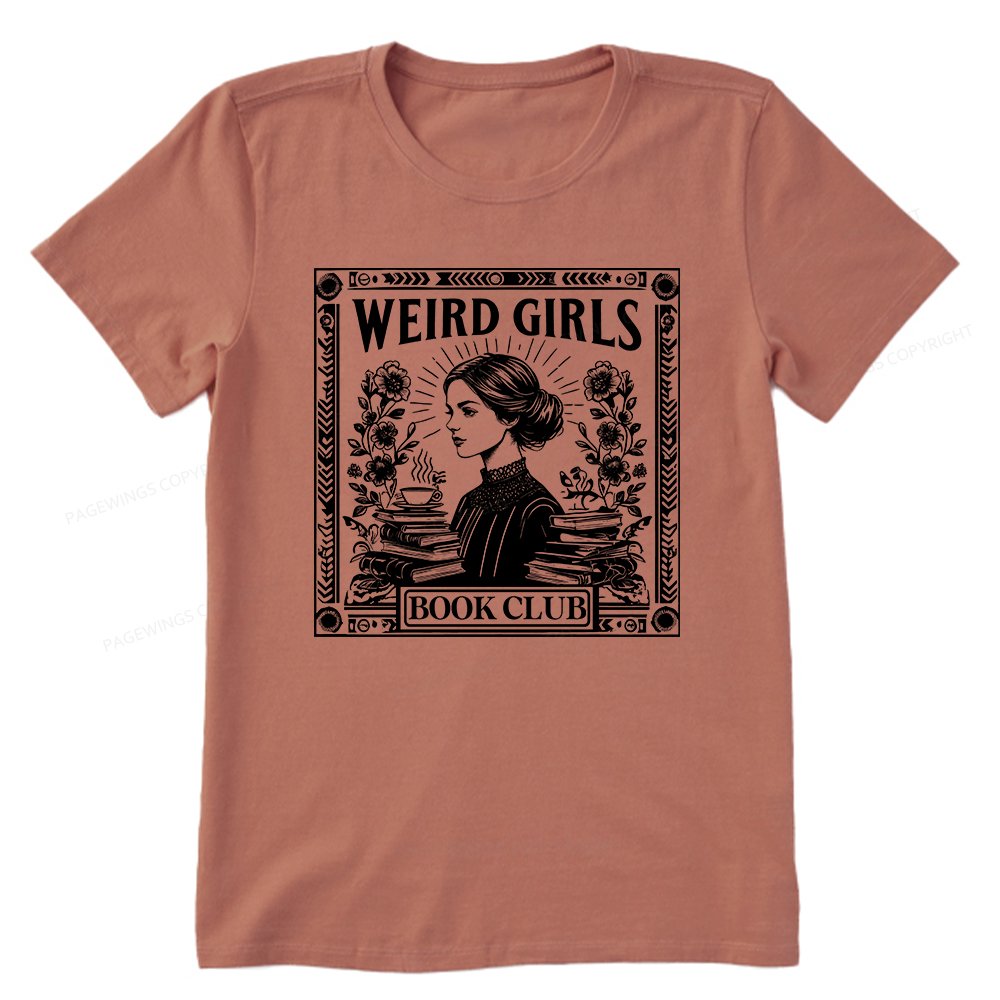 Pagewings Weird Girls Book Club Unisex Classic T-shirt
