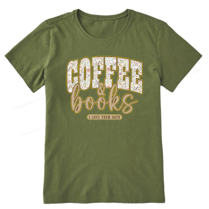 Pagewings Coffee And Books Unisex Classic T-shirt