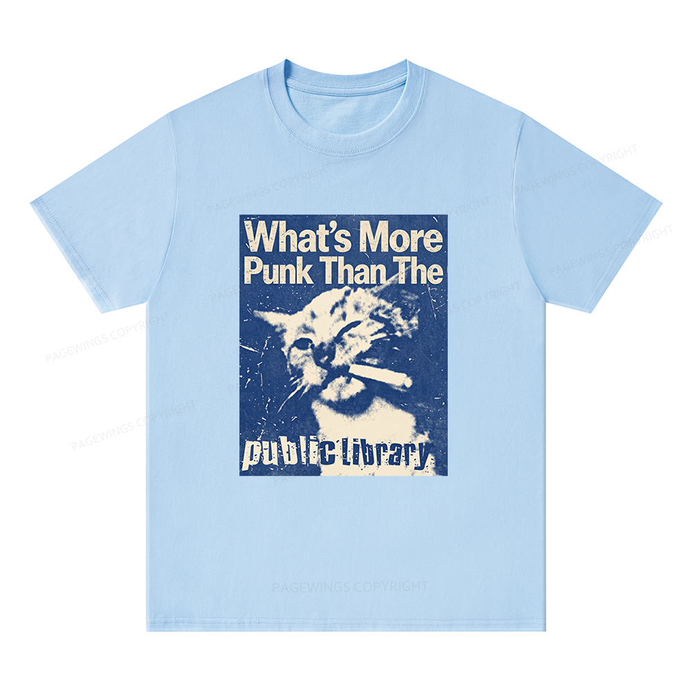 Pagewings What's More Punk Than The Public Library Unisex Classic T-shirt