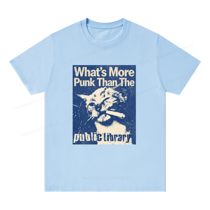 Pagewings What's More Punk Than The Public Library Unisex Classic T-shirt
