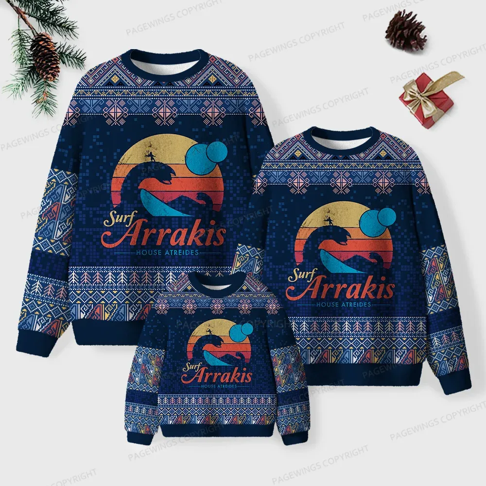 Pagewings Arrakis Unisex Ugly Knit Sweatshirt