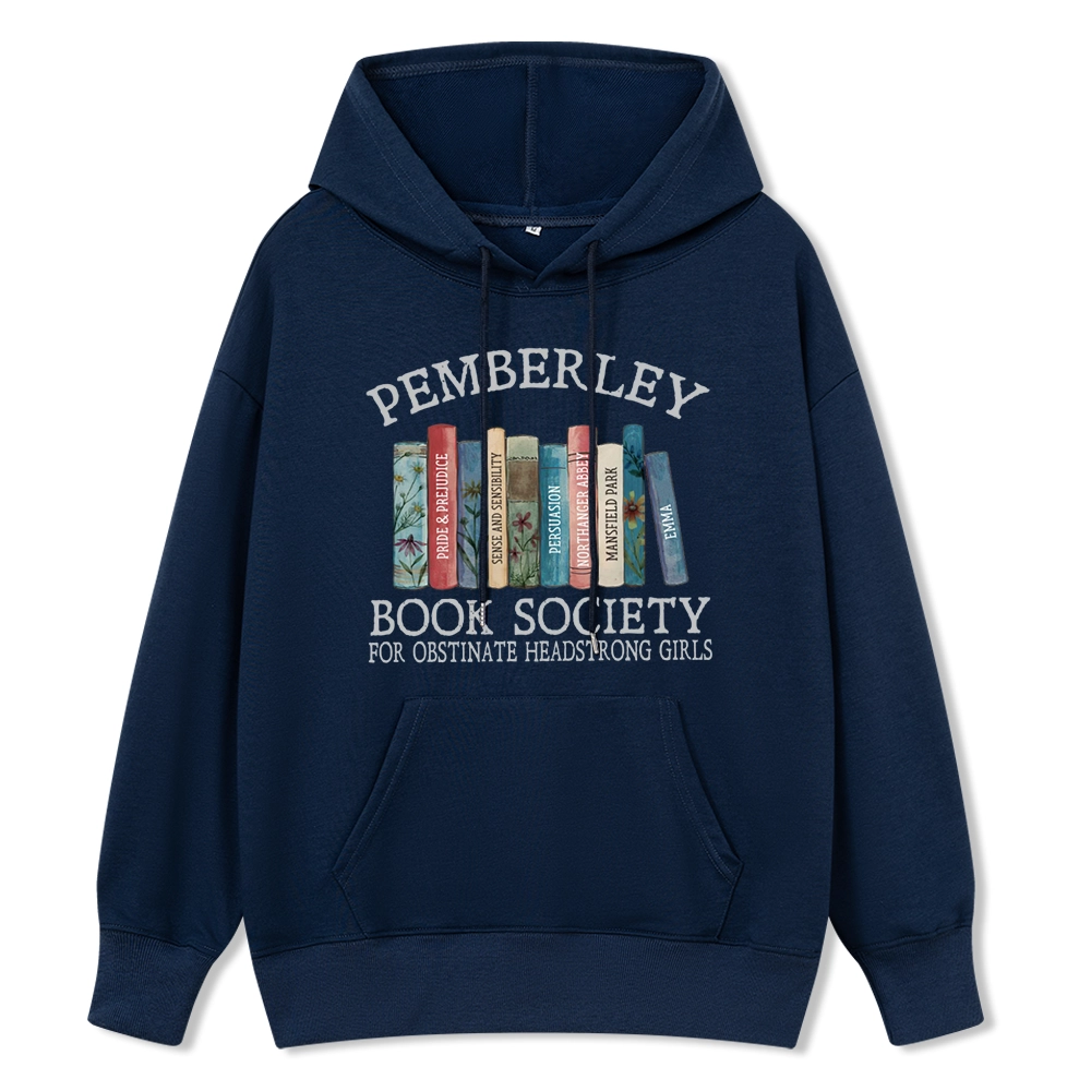 Pagewings Pemberley Book Society Unisex Classic Hoodie