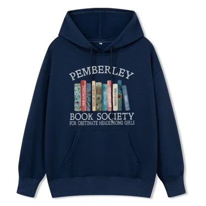 Pagewings Pemberley Book Society Unisex Classic Hoodie