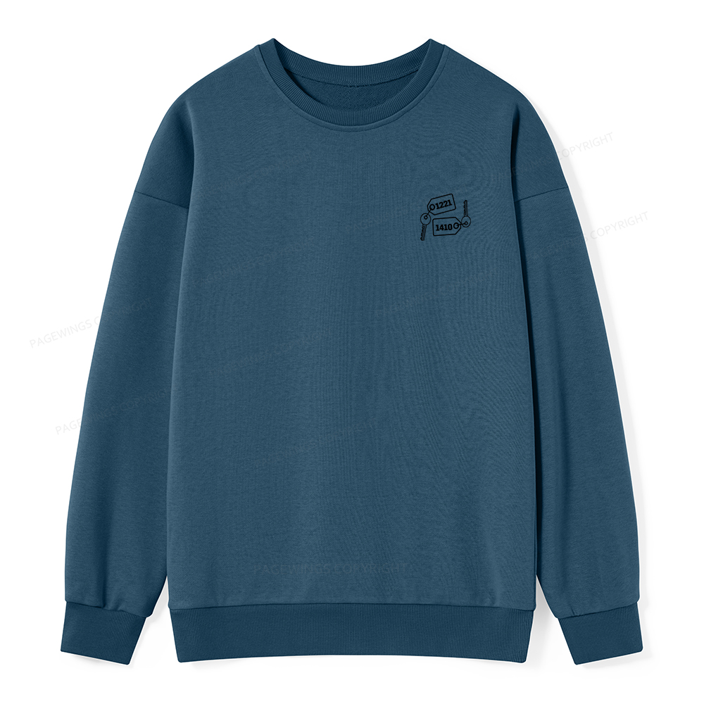 Pagewings Room Numbers Unisex Classic Sweatshirt
