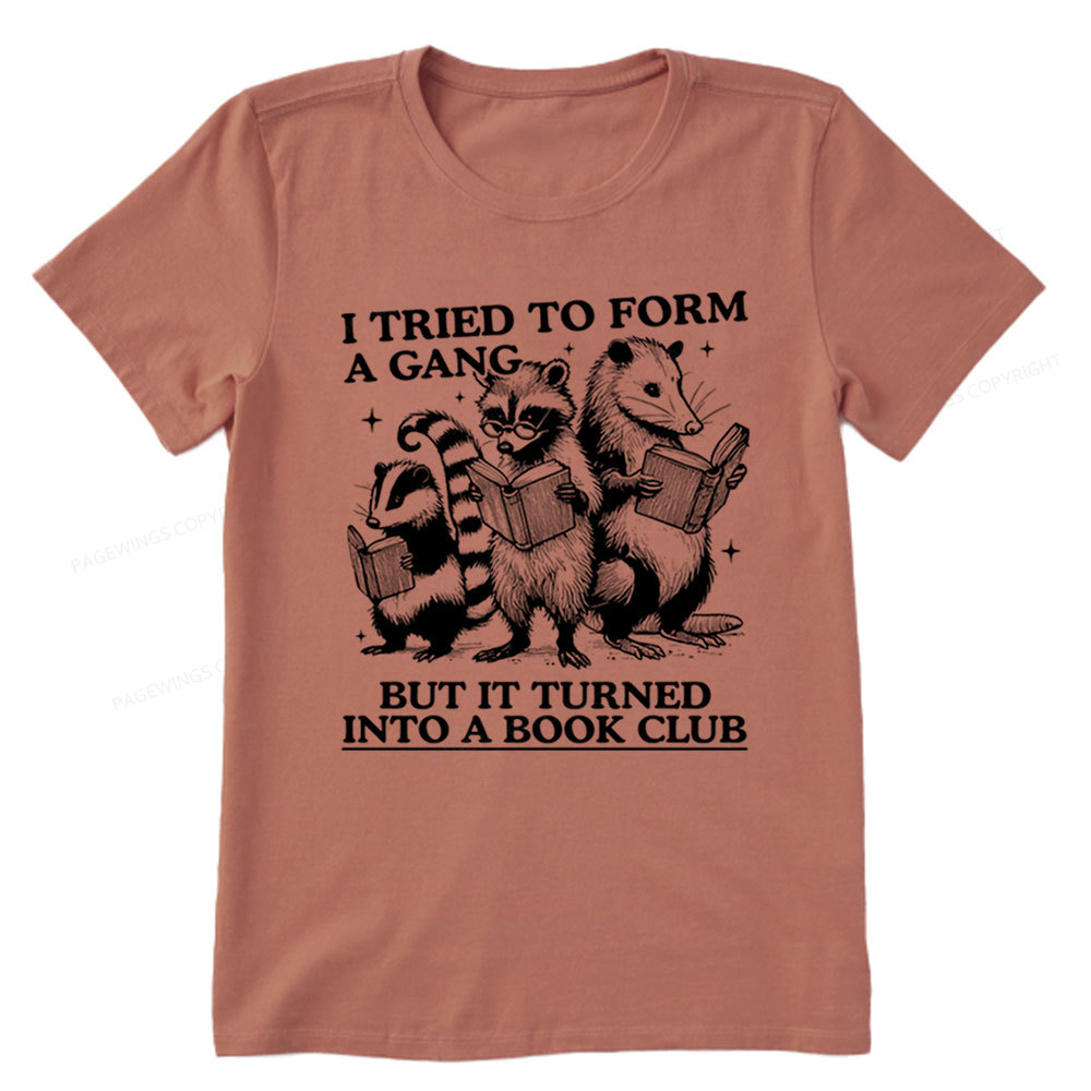 Pagewings A Gang Turn Into A Book Club Unisex Classic T-shirt