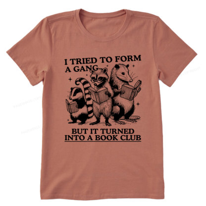 Pagewings A Gang Turn Into A Book Club Unisex Classic T-shirt