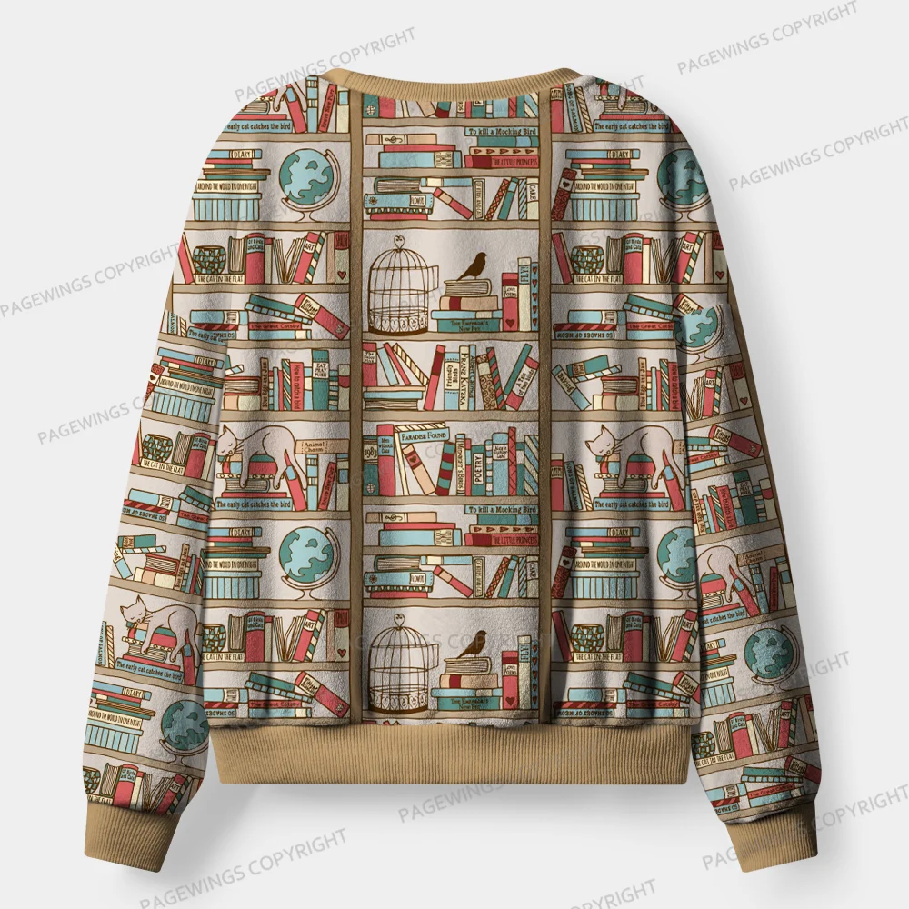 Pagewings Around The World In One Night Unisex Flannel Pajama Set