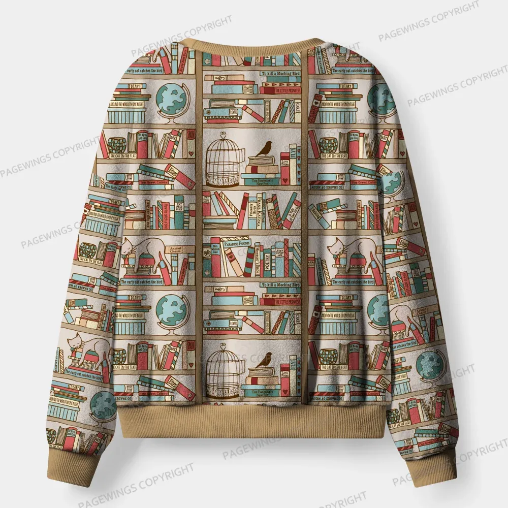 Pagewings Around The World In One Night Unisex Flannel Pajama Set