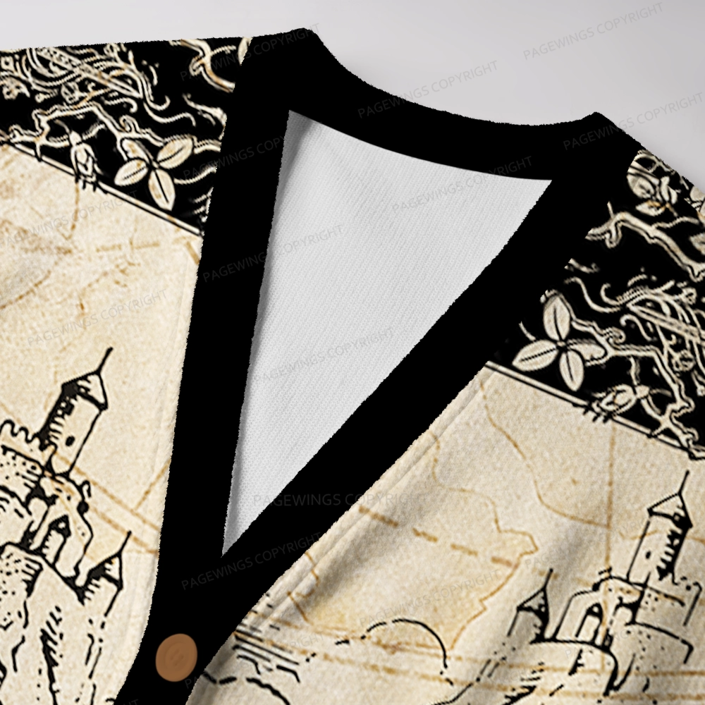 Pagewings Each Book Is A New Adventure Unisex Ugly Cardigan Sweaters