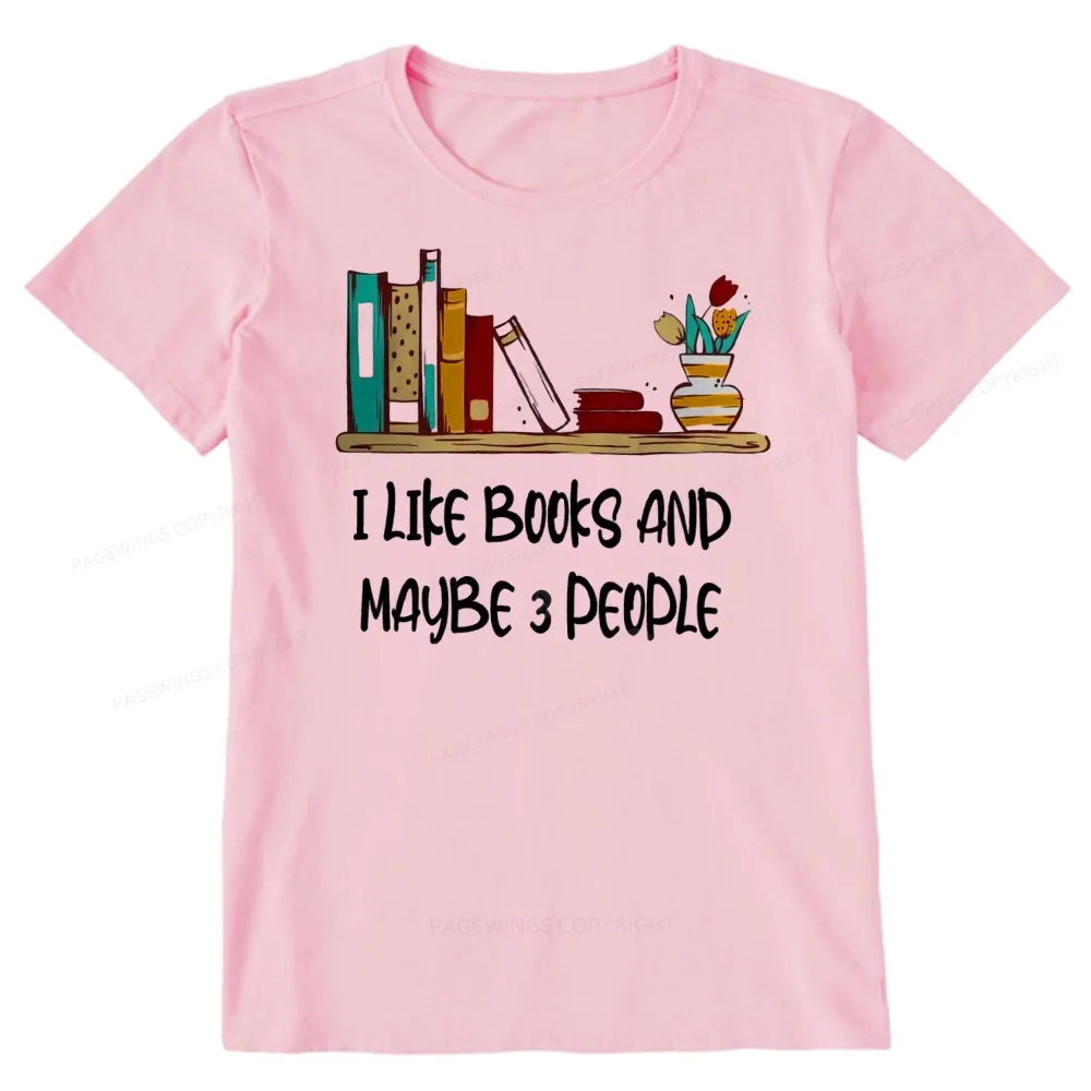 Pagewings  I Like Books World Unisex Classic T-shirt
