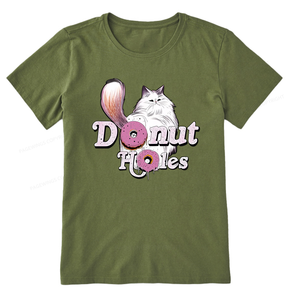 Pagewings Donut Cat Bookish Unisex Classic T-shirt