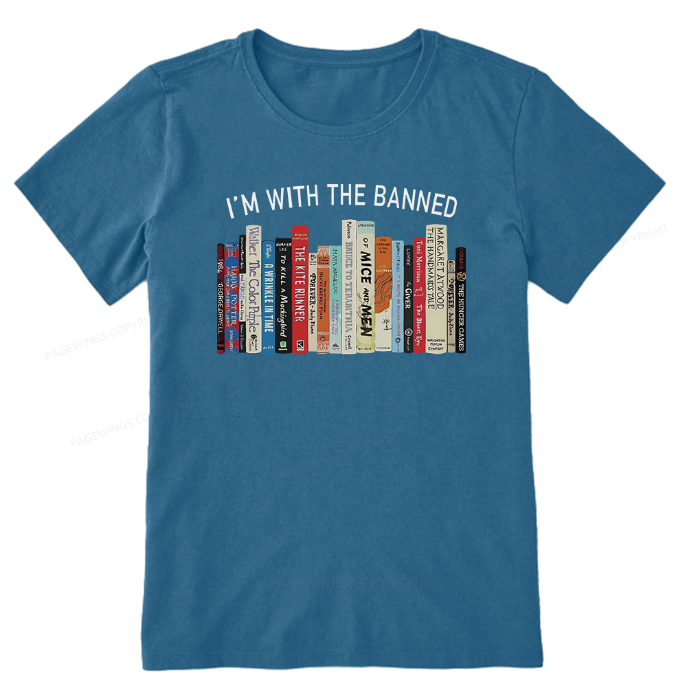 Pagewings I'm With The Banned Reading Unisex Classic T-shirt