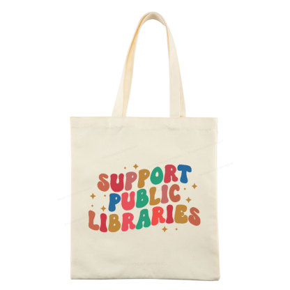 Pagewings Public Library Sweatshirt Tote Bag