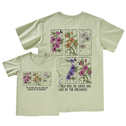 Pagewings  The World Will Be Saved And Remade V-neck T-shirt