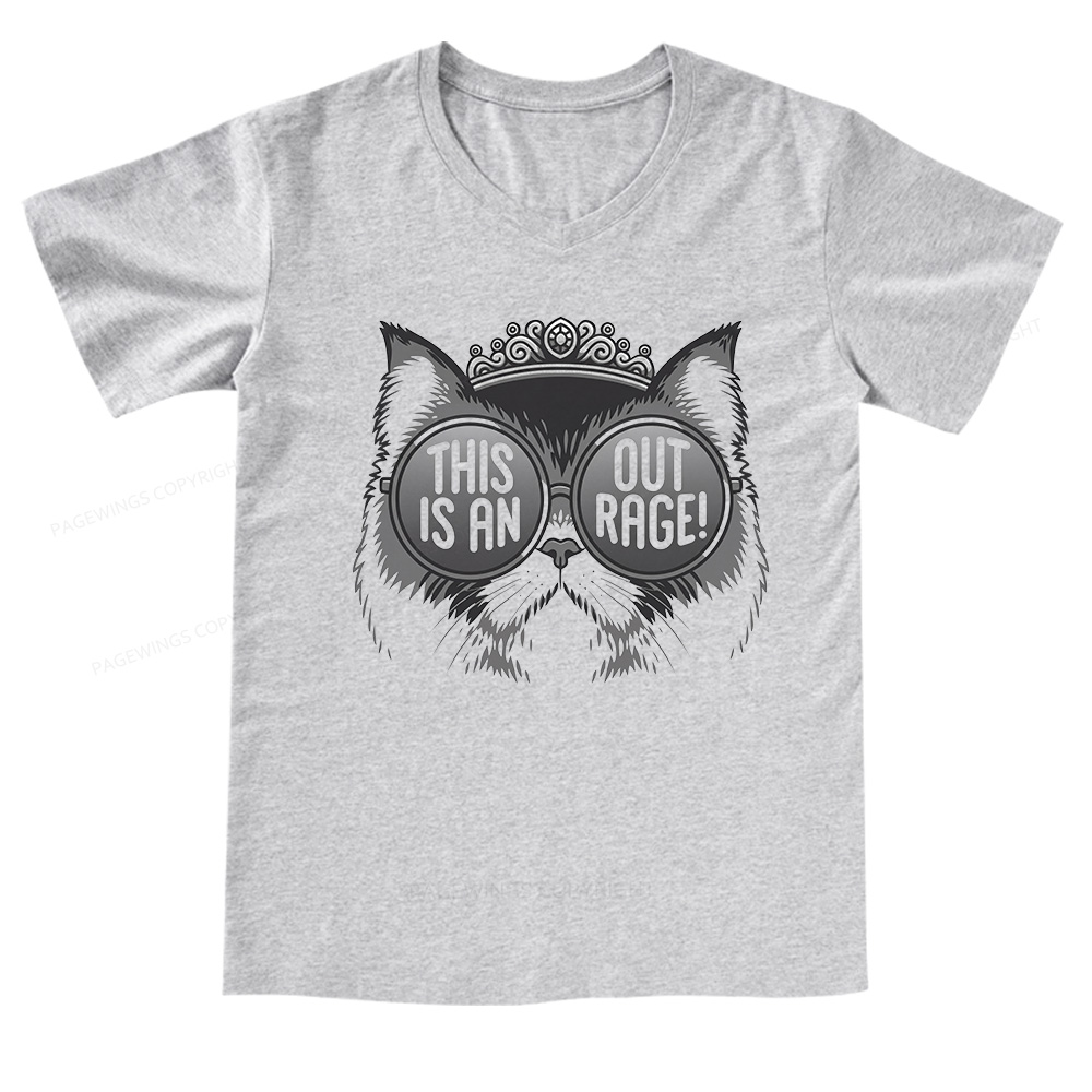 Pagewings Sci Fi Bookish V-neck T-shirt