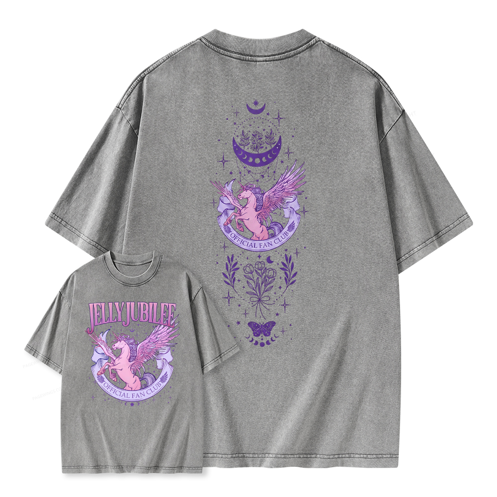 Pagewings Fantasy Books Lover Unisex Washed T-shirt