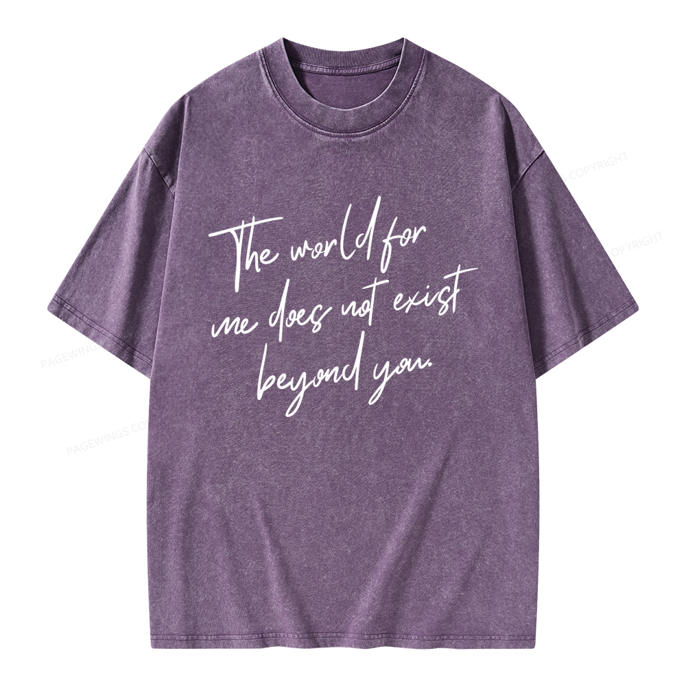 Pagewings Fantasy Reading Unisex Washed T-shirt
