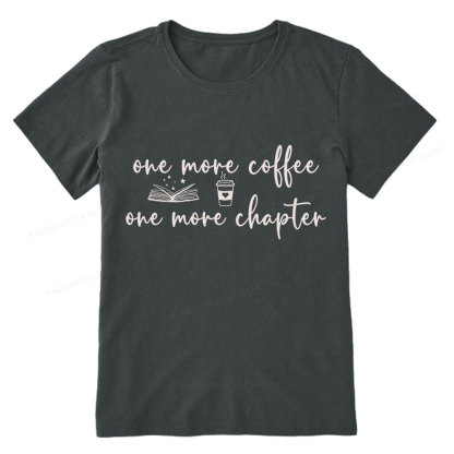 Pagewing Just One More Coffee and Books Unisex Classic T-shirt