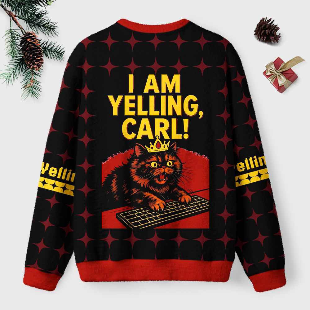 Pagewings Read Sci-Fi Unisex Ugly Light Knit Sweatshirt