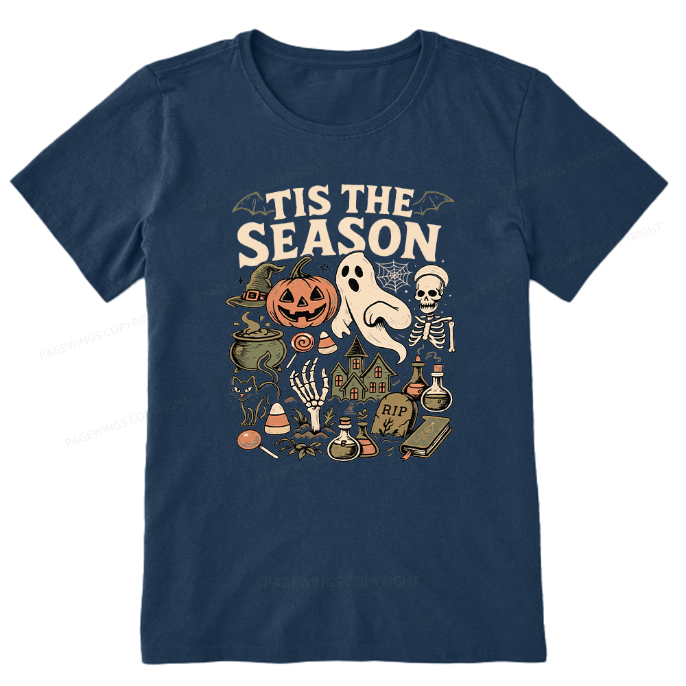 Pagewings Vintage Halloween Unisex Classic T-shirt