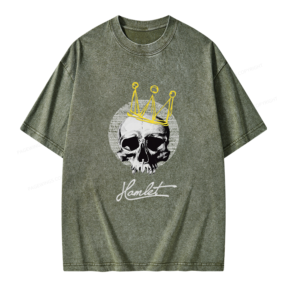 Pagewings Book Quote Unisex Washed T-shirt