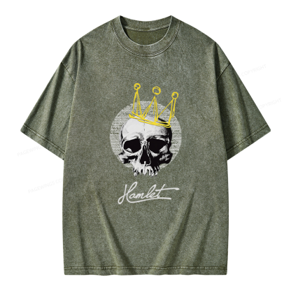 Pagewings Book Quote Unisex Washed T-shirt