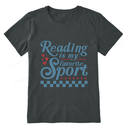 Pagewings Reading Is My Favorite Sport Unisex Classic T-shirt